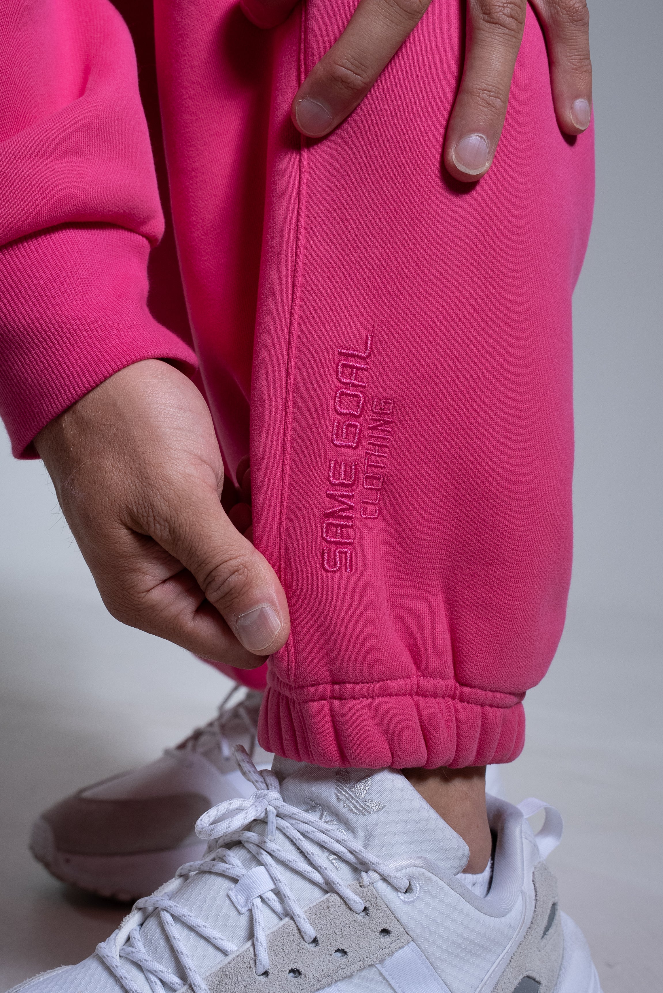 HEAVY collegehousut pinkki - Image 4